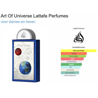 Lattafa Art Of Universe Eau de Parfum voor Dames en Heren
