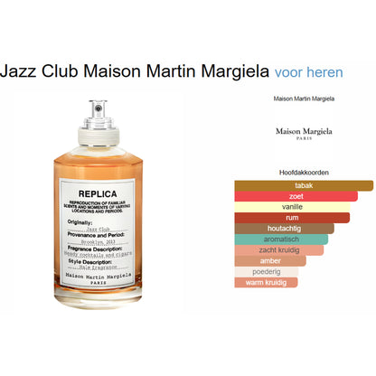 Maison Martin Margiela Jazz Club Eau de Toilette voor Dames en Heren