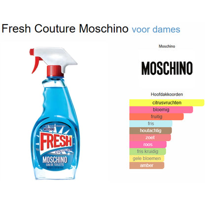 Moschino Fresh Couture Eau de Toilette voor Dames