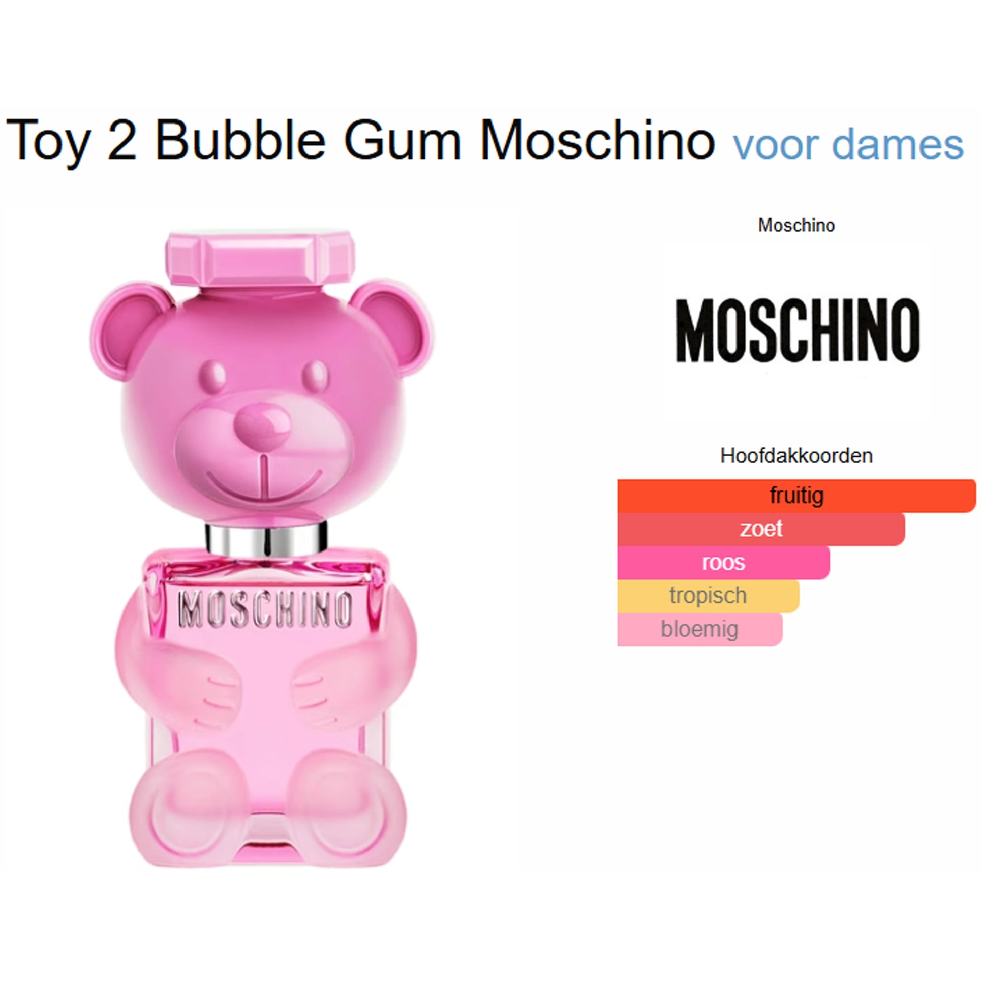 Buy Moschino Toy 2 Bubble Gum Sample | Parfumstaaltjes.be | Sample
