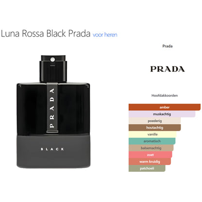 Prada Luna Rossa Black Eau de Parfum voor Heren