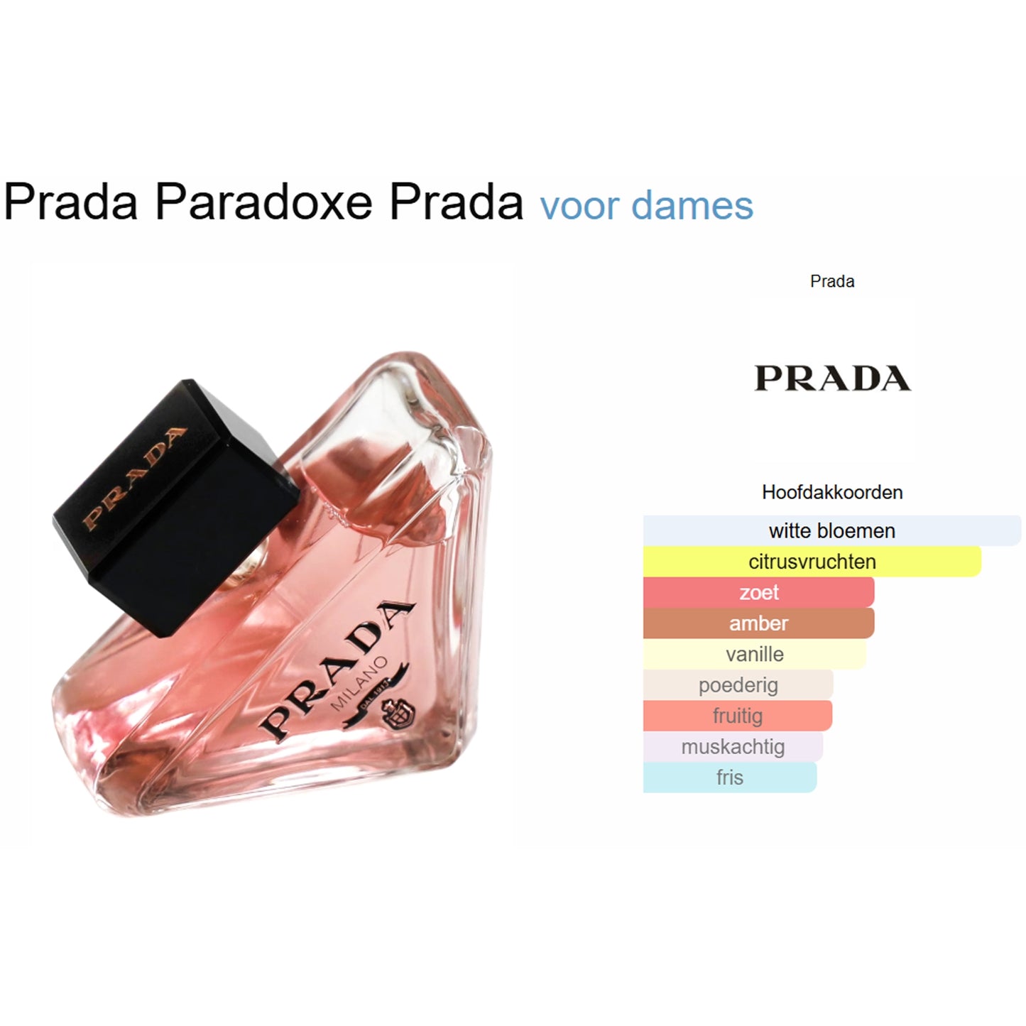 Prada Paradoxe Eau de Parfum voor Dames