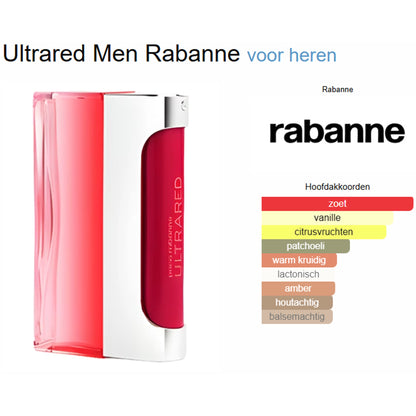 Paco Rabanne Ultrared Men Eau de Toilette voor Heren