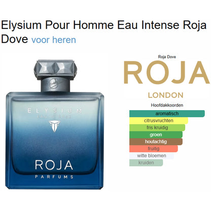 Roja Dove Elysium Pour Homme Eau Intense Eau de Parfum voor Heren