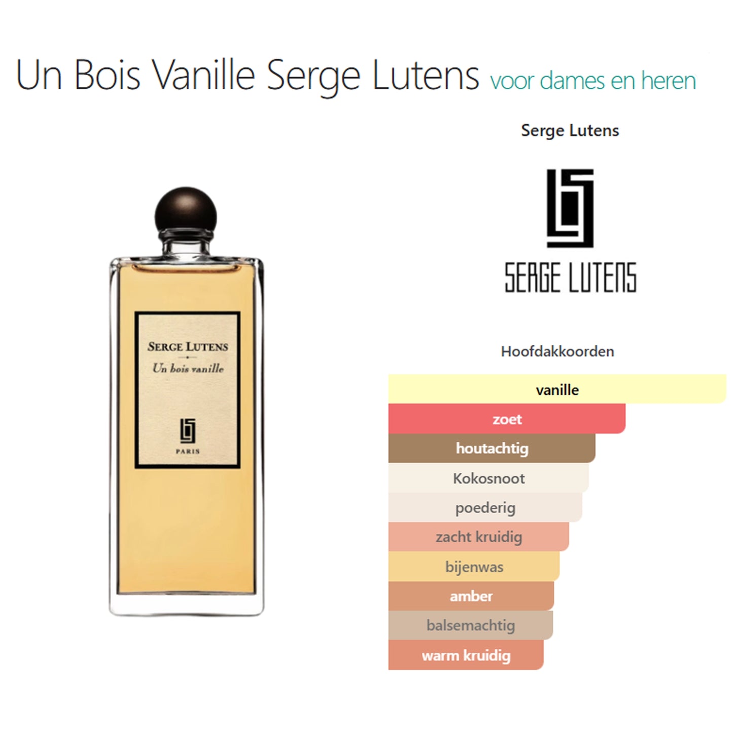 Serge Lutens Un Bois Vanille Eau de Parfum for Women and Men
