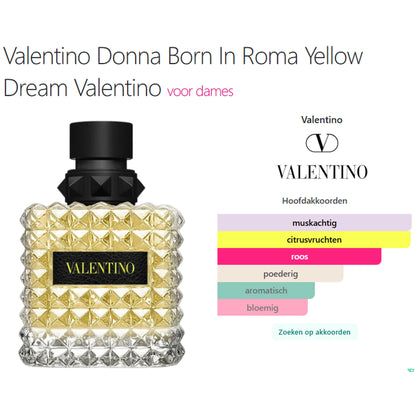 Valentino Donna Born In Roma Yellow Dream Eau de Parfume voor Dames