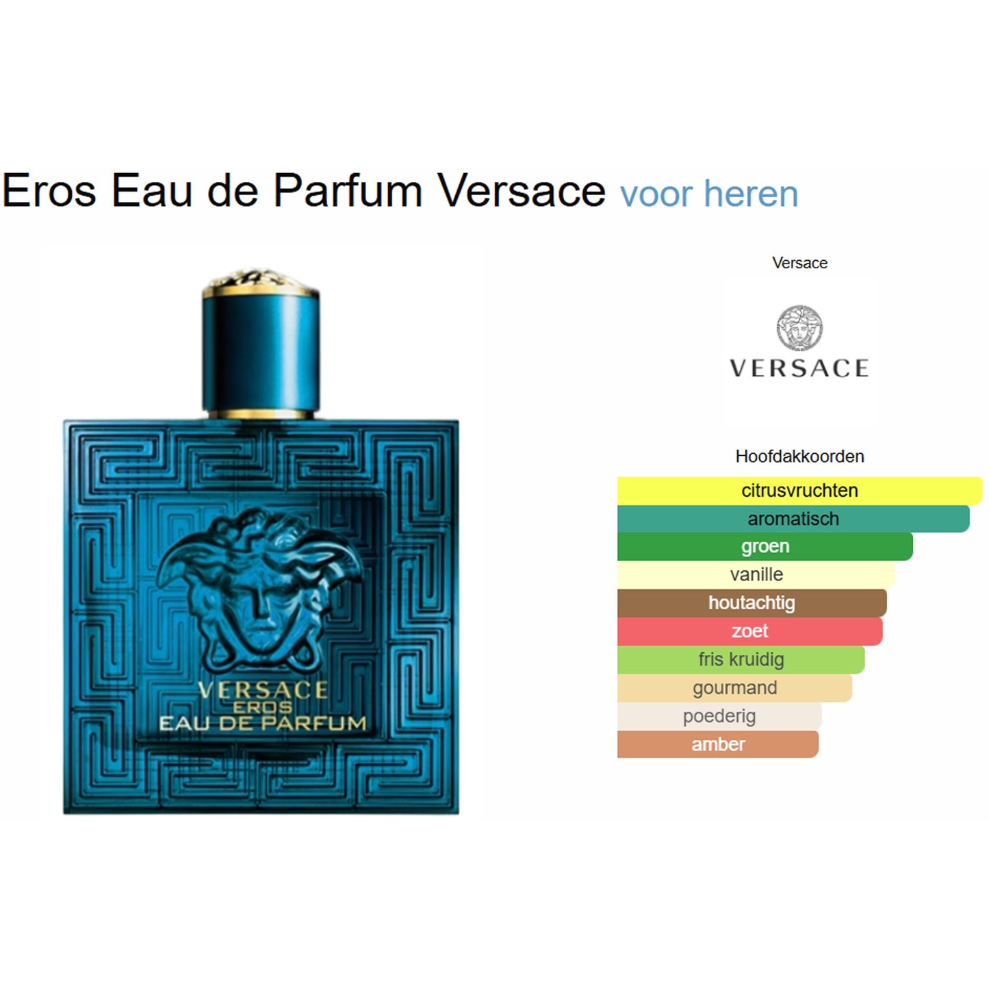 Versace Eros Eau de Parfum voor Heren