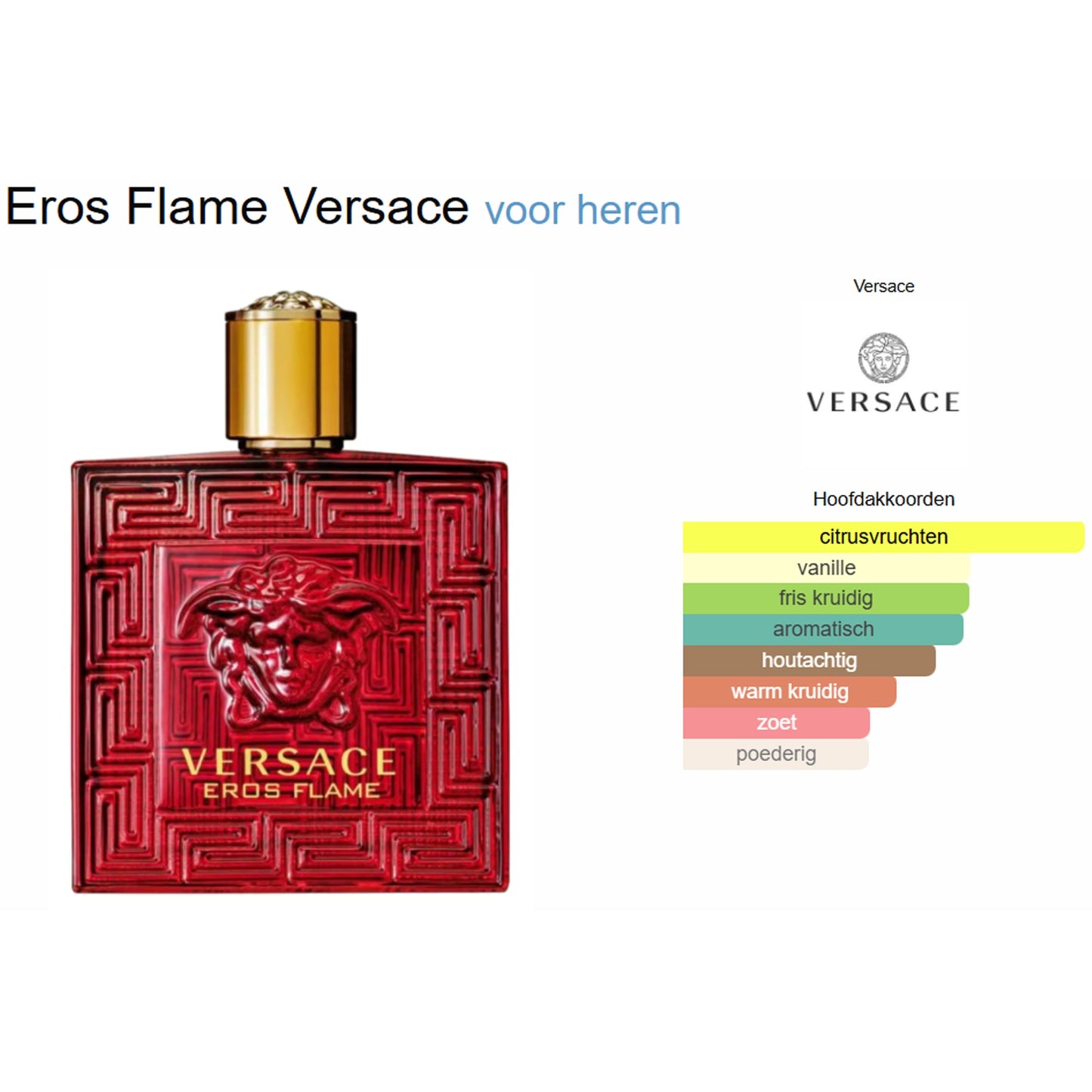 Versace Eros Flame Eau de Parfum pour Homme