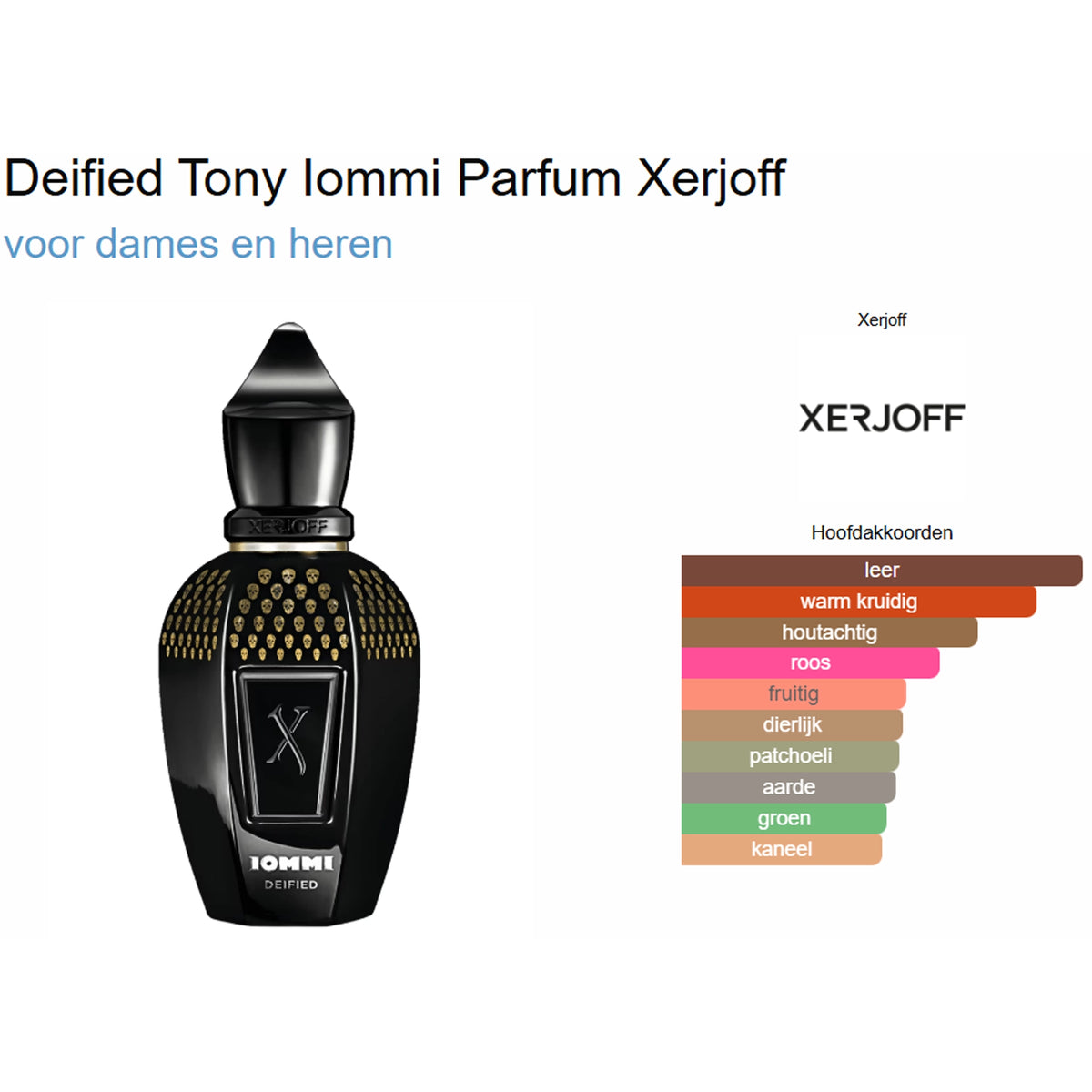 Xerjoff Tony Iommi Deified | Buy Perfume Samples | Sample Xerjoff Tony Iommi Deified | Buy Perfume Samples | Sample