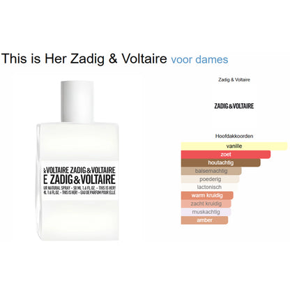 Zadig &amp; Voltaire C'est Elle ! Eau de Parfum pour Femme