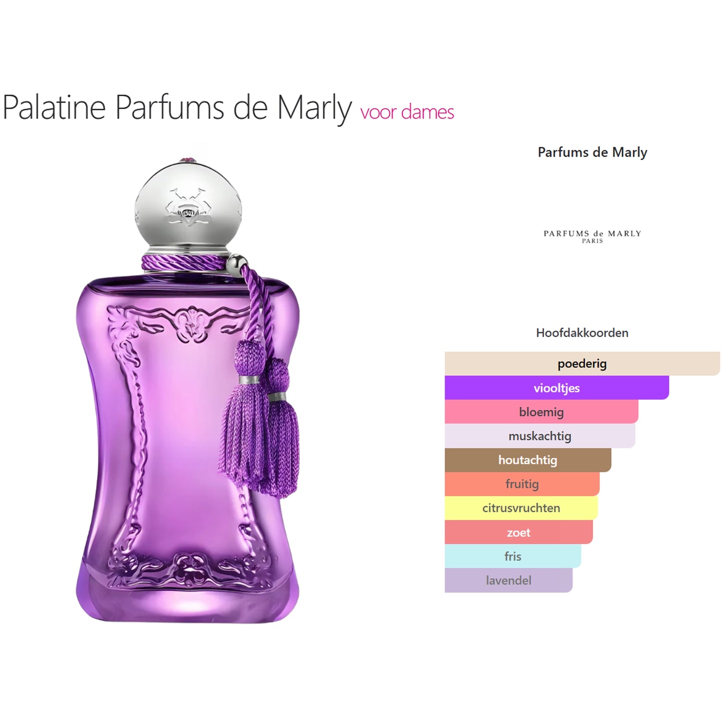 Parfums de Marly Palatine Eau de Parfum voor Dames