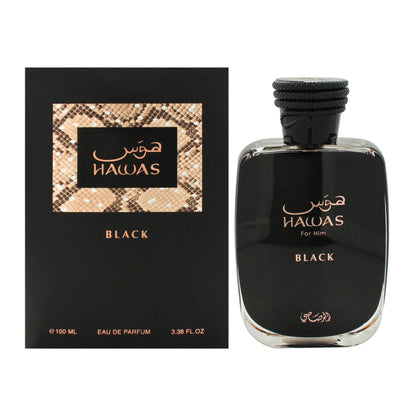 Rasasi Hawas Black Eau de Parfum voor Heren