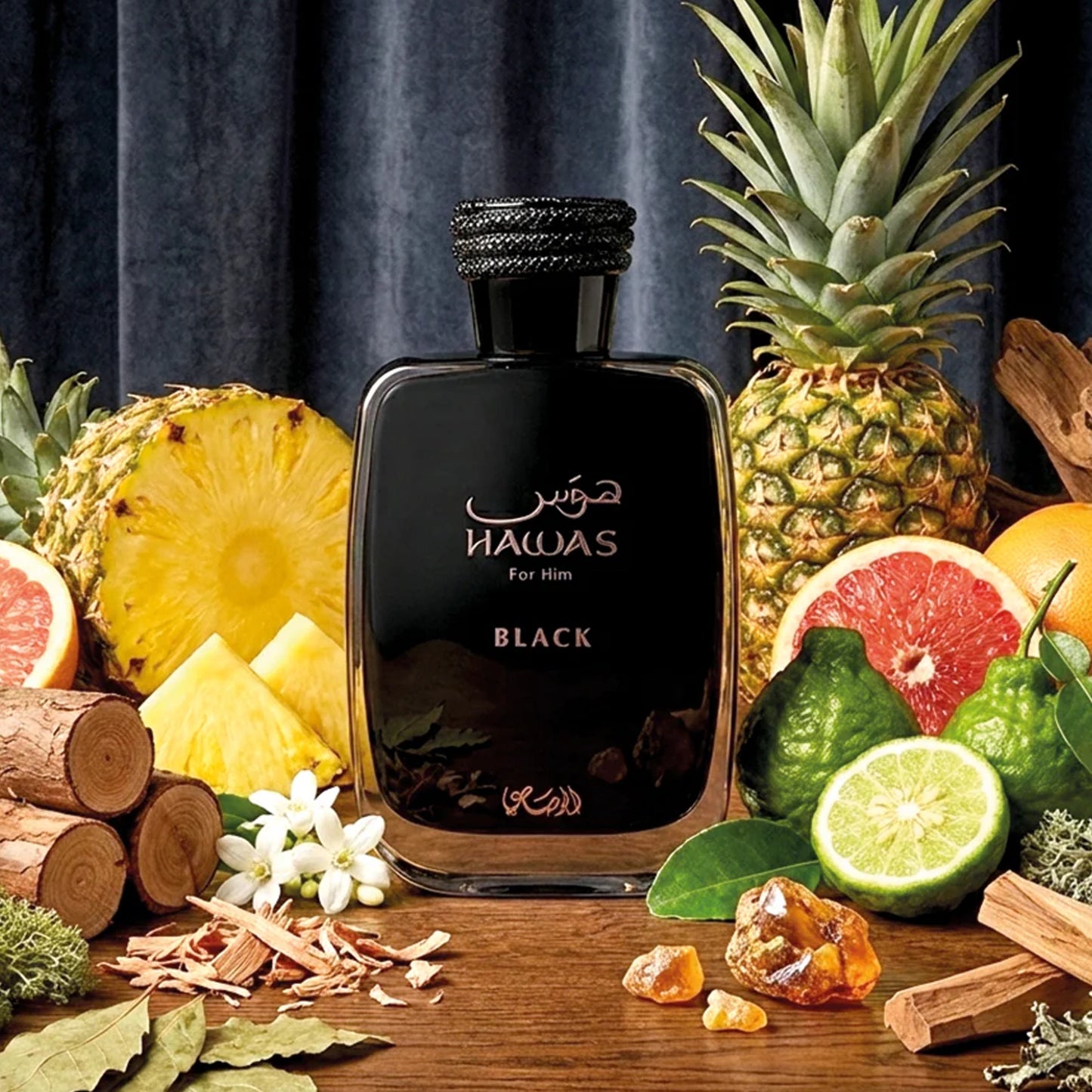 Rasasi Hawas Black Eau de Parfum voor Heren