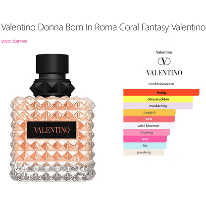 Valentino Donna Born In Roma Coral Fantasy Eau de Parfum voor Dames