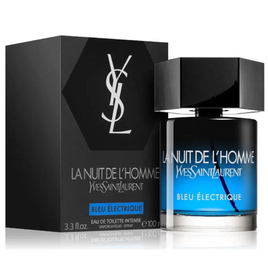 Yves Saint Laurent La Nuit de L’Homme Bleu Électrique (Edt) voor Heren