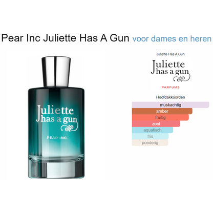 Juliette Has A Gun Pear Inc (Edp) voor Dames en Heren