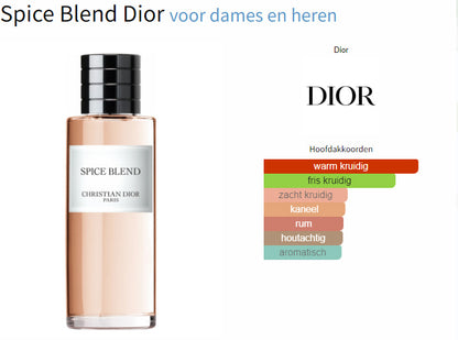 Dior Privée Spice Blend (P) voor Dames en Heren