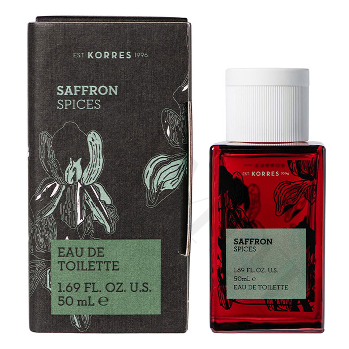 Korres Saffron Spices (Edt) voor Heren