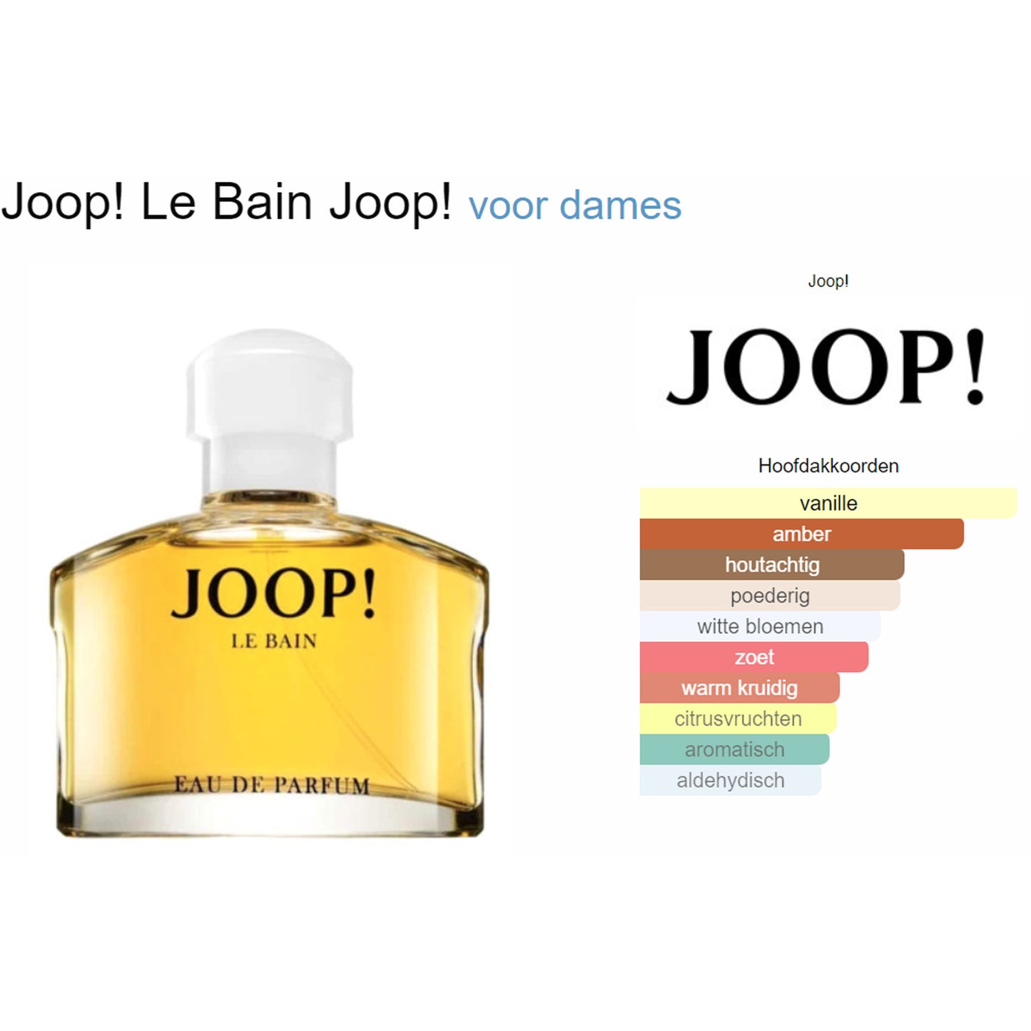 Joop! Le Bain (Edp) voor Dames